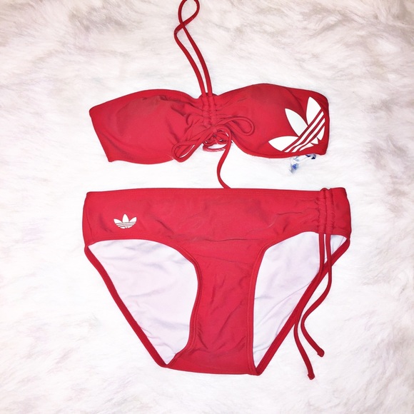 Adidas bikini red Clearance